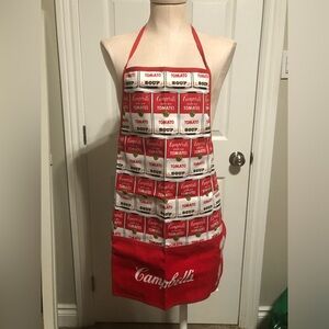 Campbell’s Soup soup can aprons